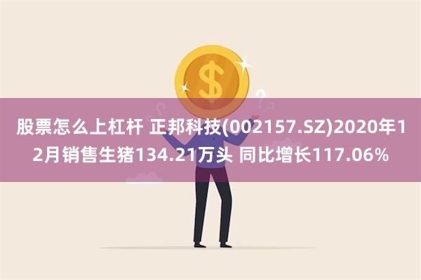 股票怎么上杠杆 正邦科技(002157.SZ)2020年12月销售生猪134.21万头 同比增长117.06%