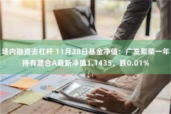 场内融资去杠杆 11月28日基金净值：广发聚荣一年持有混合A最新净值1.1435，跌0.01%